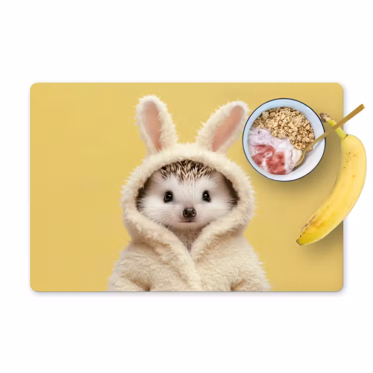 Sets de table - Hérisson - Lapin de Pâques - Costume — 1