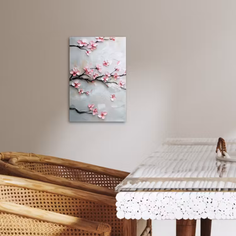 Tableau sur toile - Blossom - Artistique - Rose - Sakura — 2