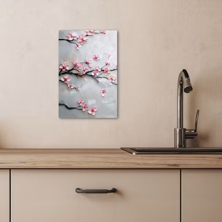 Tableau sur toile - Blossom - Artistique - Rose - Sakura — 3