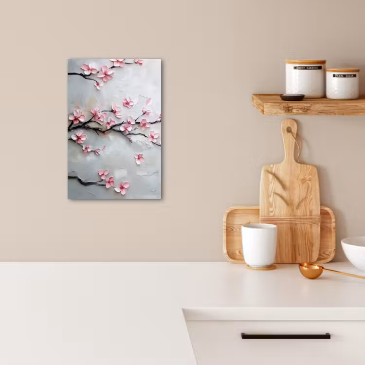 Tableau sur toile - Blossom - Artistique - Rose - Sakura — 4