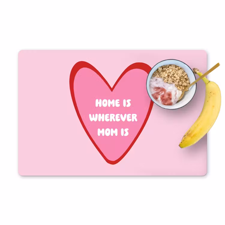 Sets de table - Citation - Mère - Rose — 1