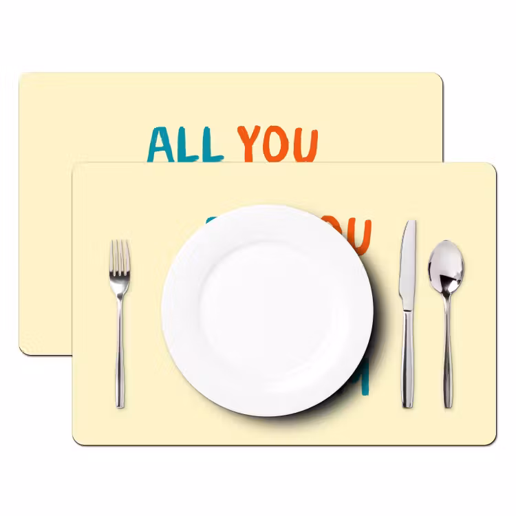 Sets de table - Coeur - Mère - Texte - Coloré — 2