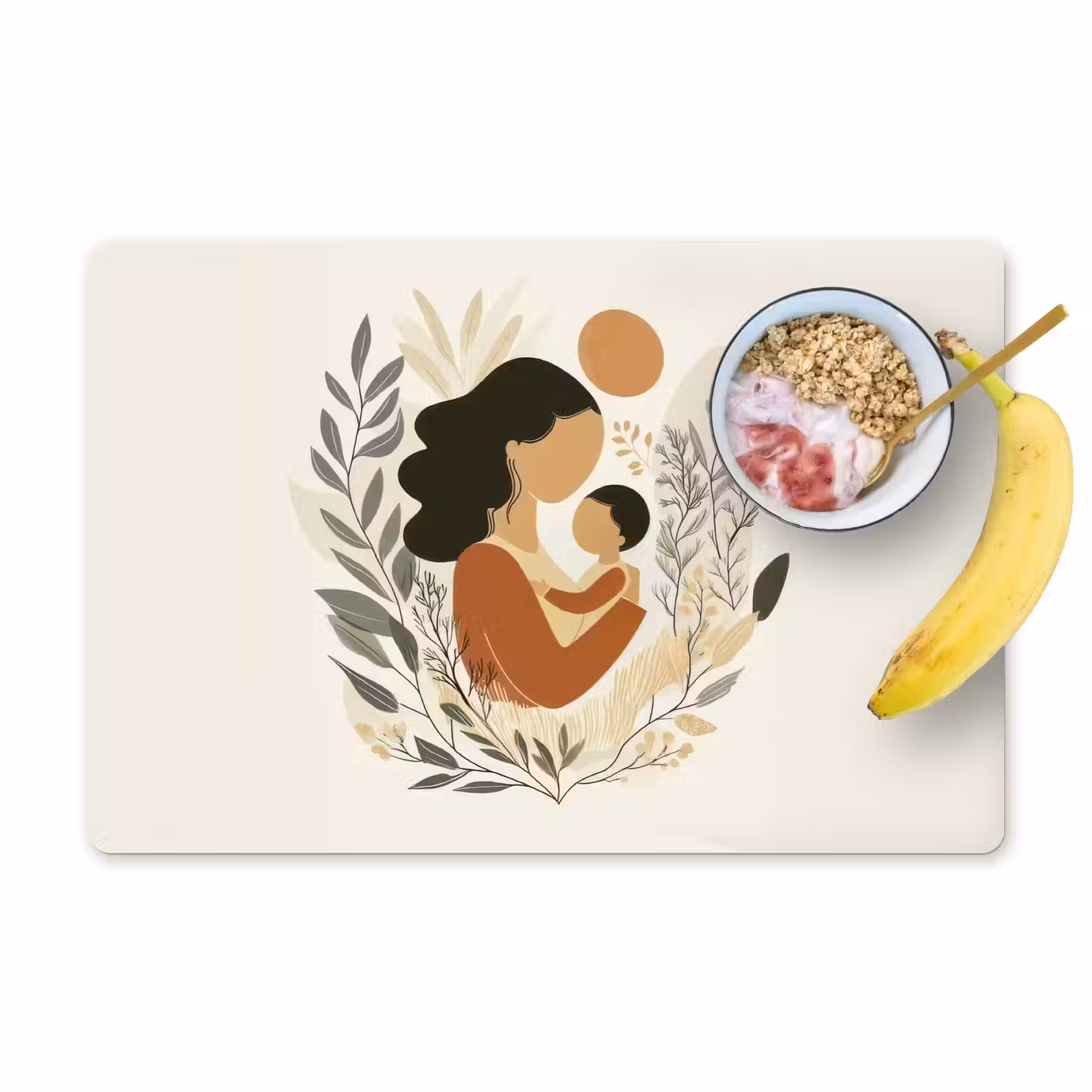 Sets de table - Illustration - Mère - Enfant - Amour — 1
