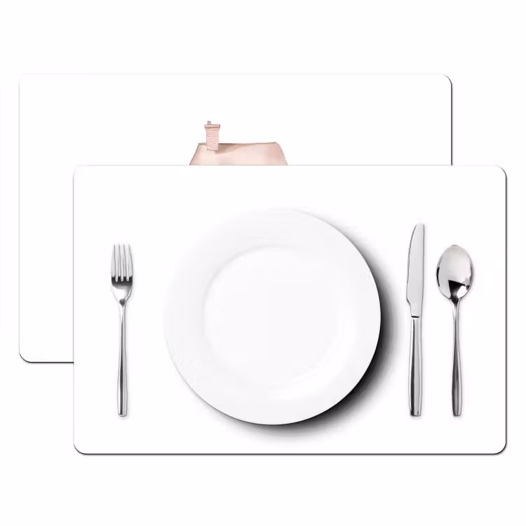 Sets de table - Bleu clair - Maison - Maman - Texte — 2