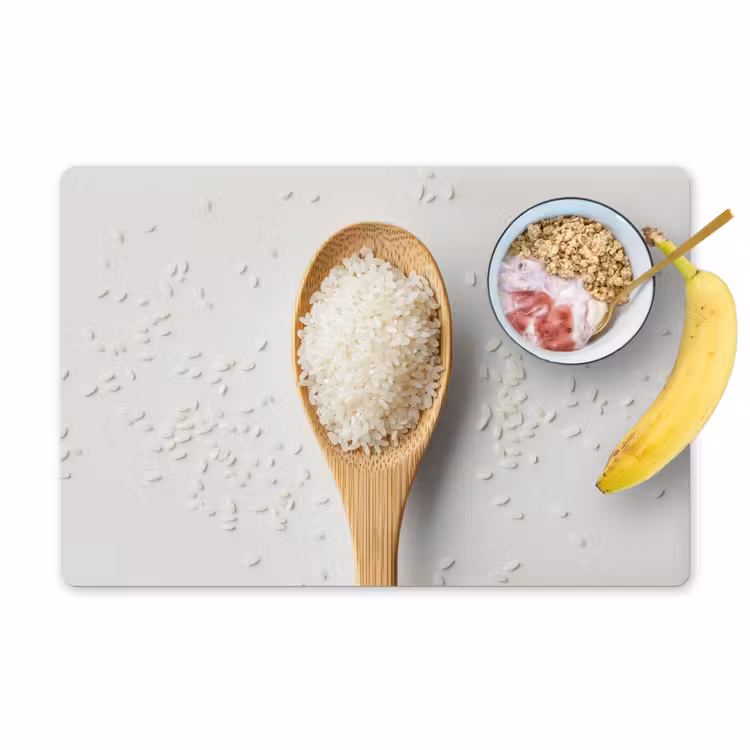 Sets de table - Bois - Cuillère - Riz — 1