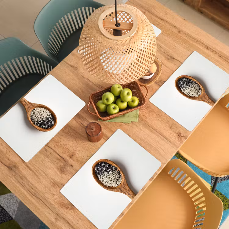 Sets de table - Cuillère - Sésame - Blanc — 3