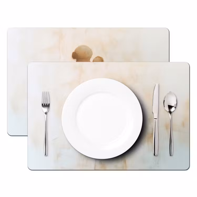 Sets de table - Enfant - Mère - Aquarelle — 2