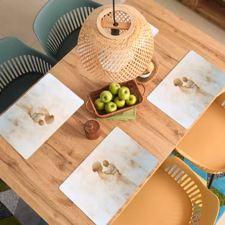 Sets de table - Enfant - Mère - Aquarelle — 3