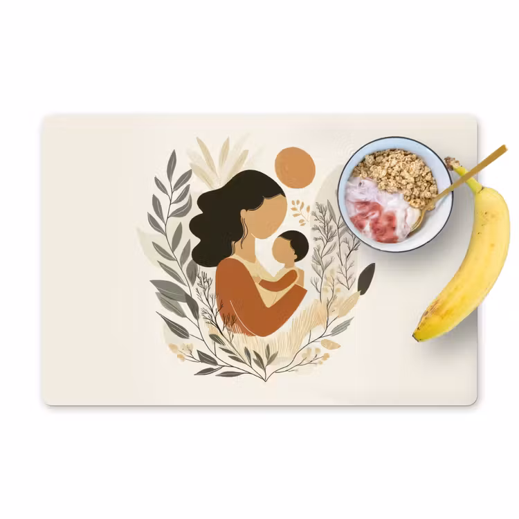 Sets de table - Illustration - Mère - Enfant - Amour — 1