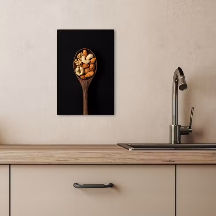 Tableau sur toile - Bois - Noyer - Noir — 2