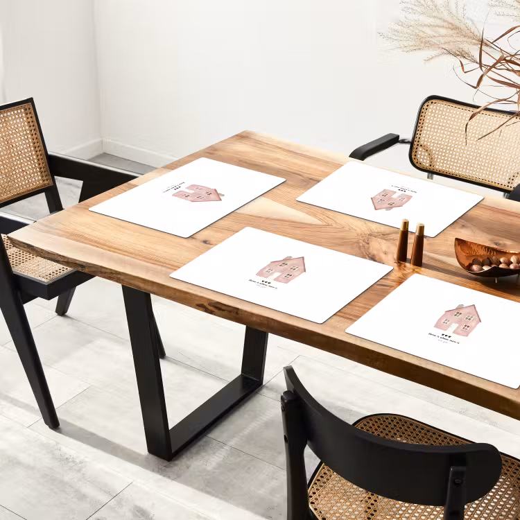 Sets de table - Cottage - Rose - Citation - Mère — 4