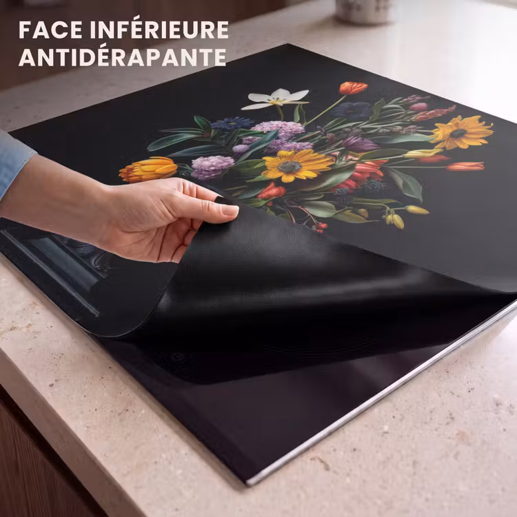 Protection plaque induction - Tournesols - Bouquet - Coloré — 7