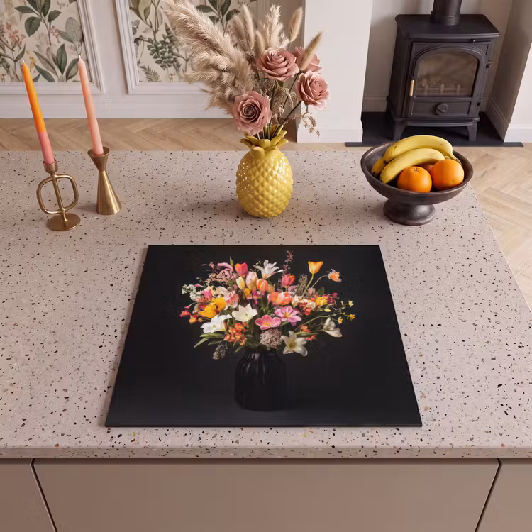 Protection plaque induction - Vase - Fleurs - Tulipes — 3