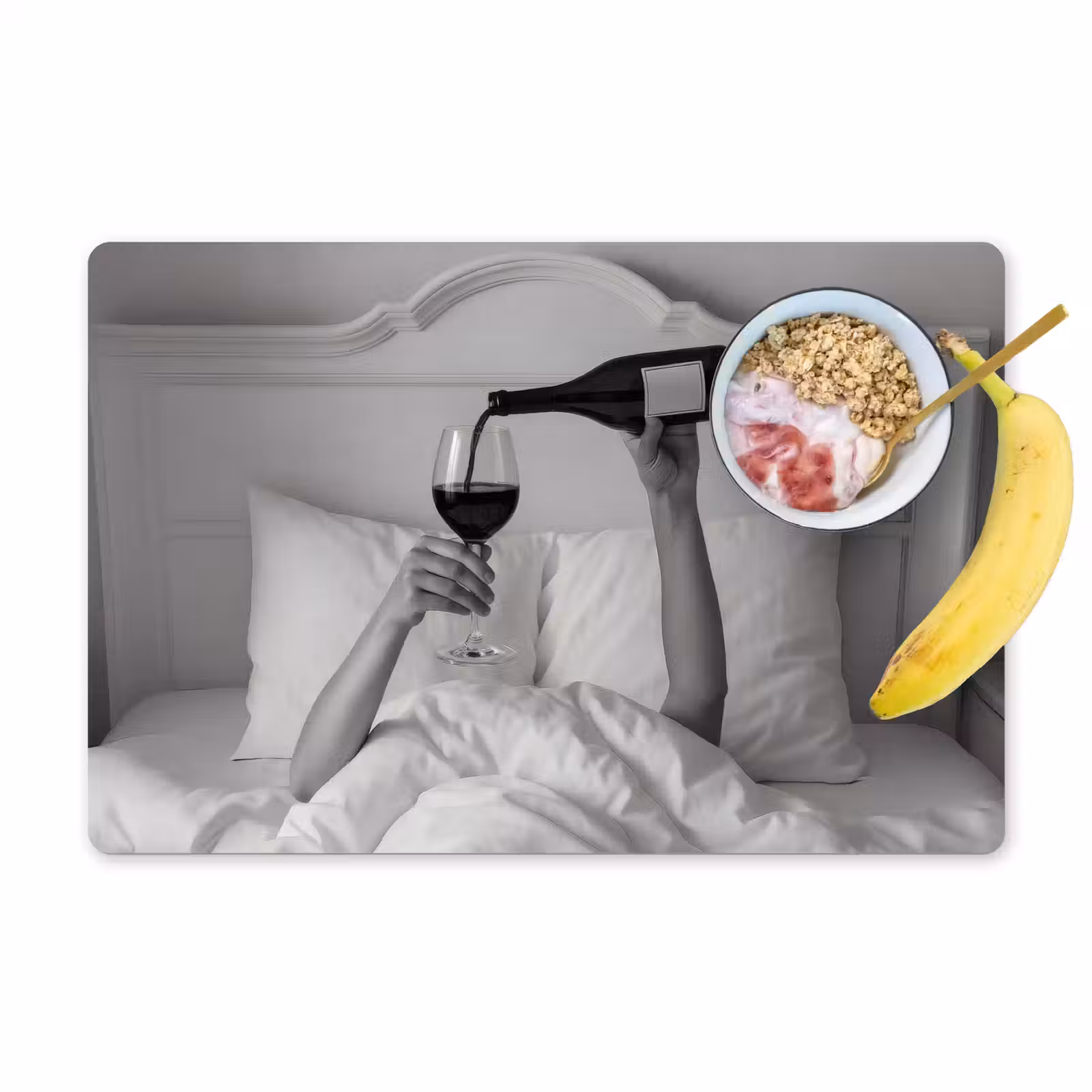 Sets de table - Draps - Bras - Vin - Verre — 1