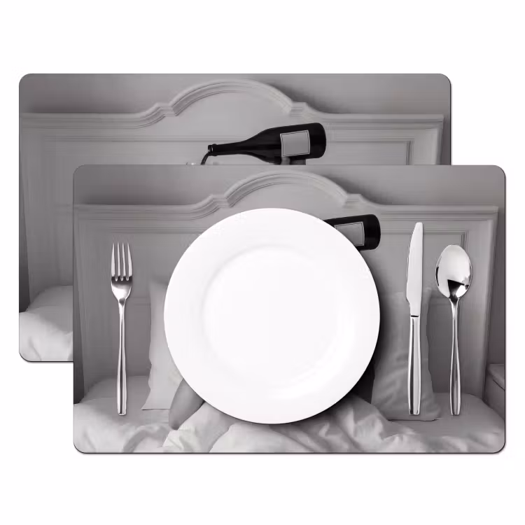 Sets de table - Draps - Bras - Vin - Verre — 2