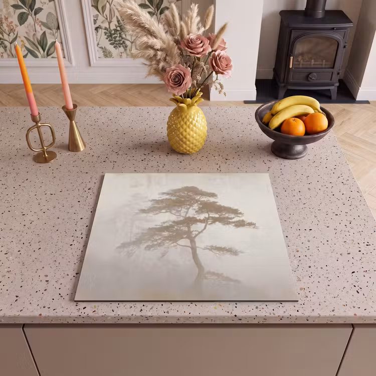 Protection plaque induction - Arbre - Style oriental - Paysage — 3