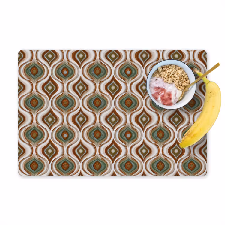 Set de table – 6 pièces - Motif - Motif - Coloré — 1