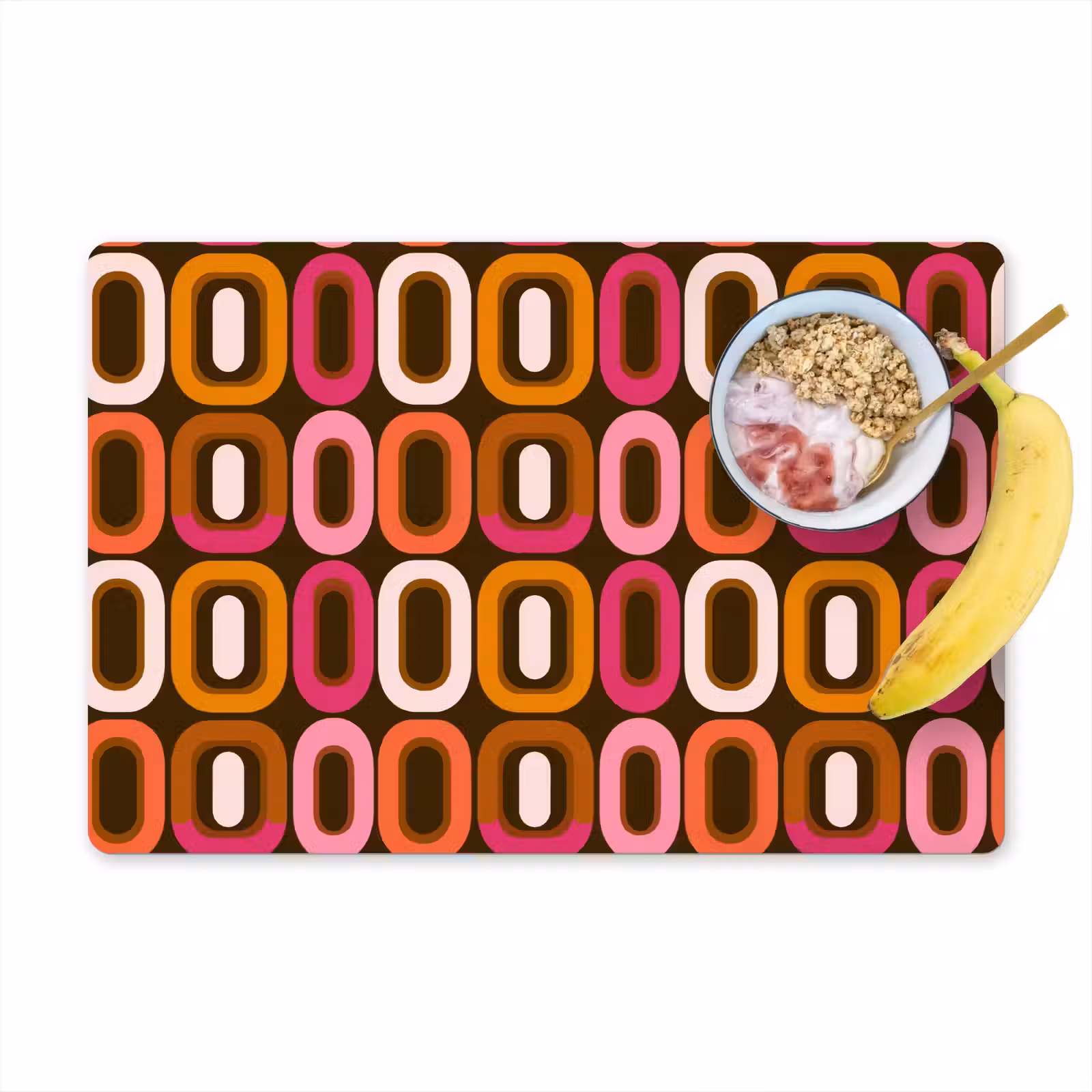 Set de table – 6 pièces - Moderne - Rétro - Coloré — 1