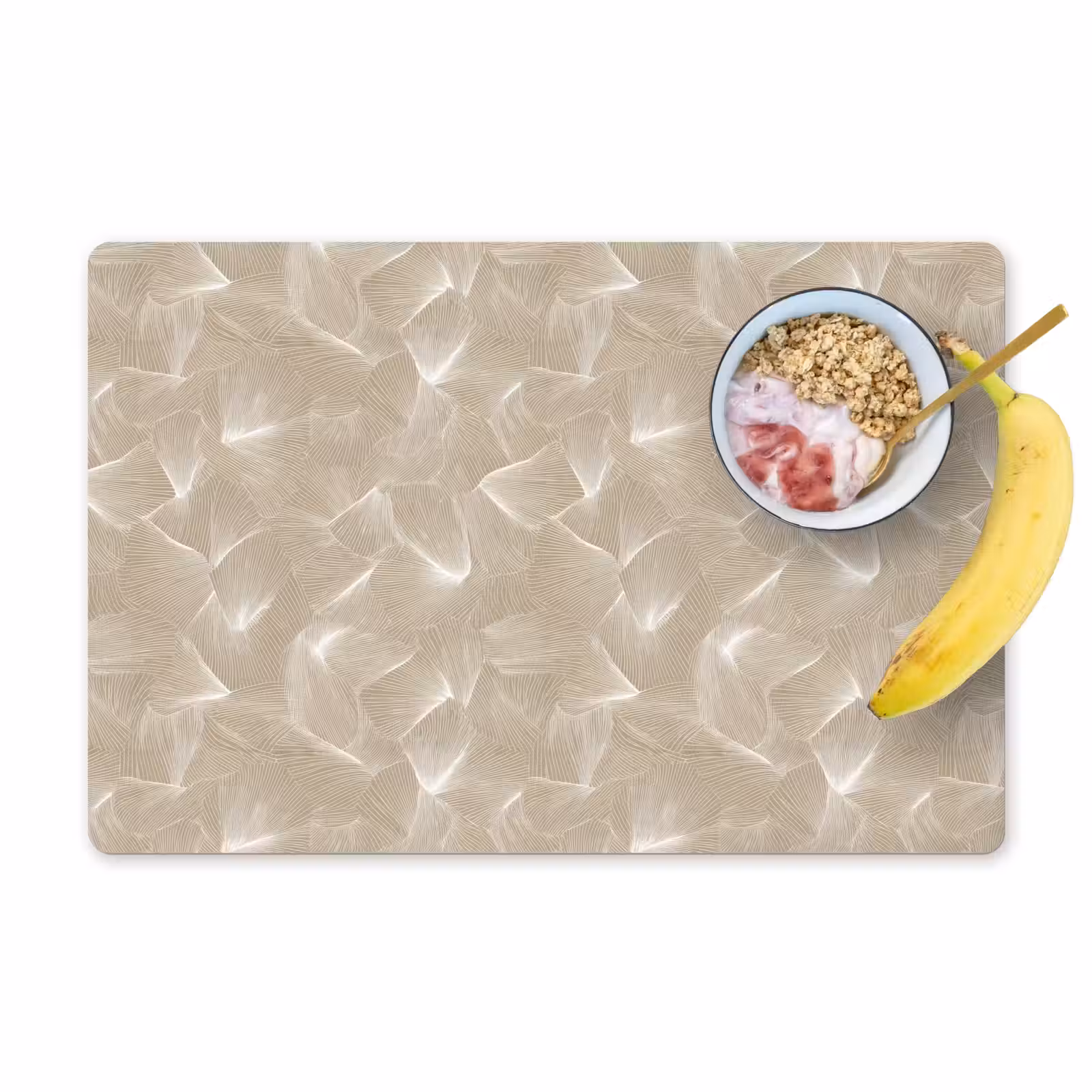 Set de table – 6 pièces - Organic - Texture - Beige — 1