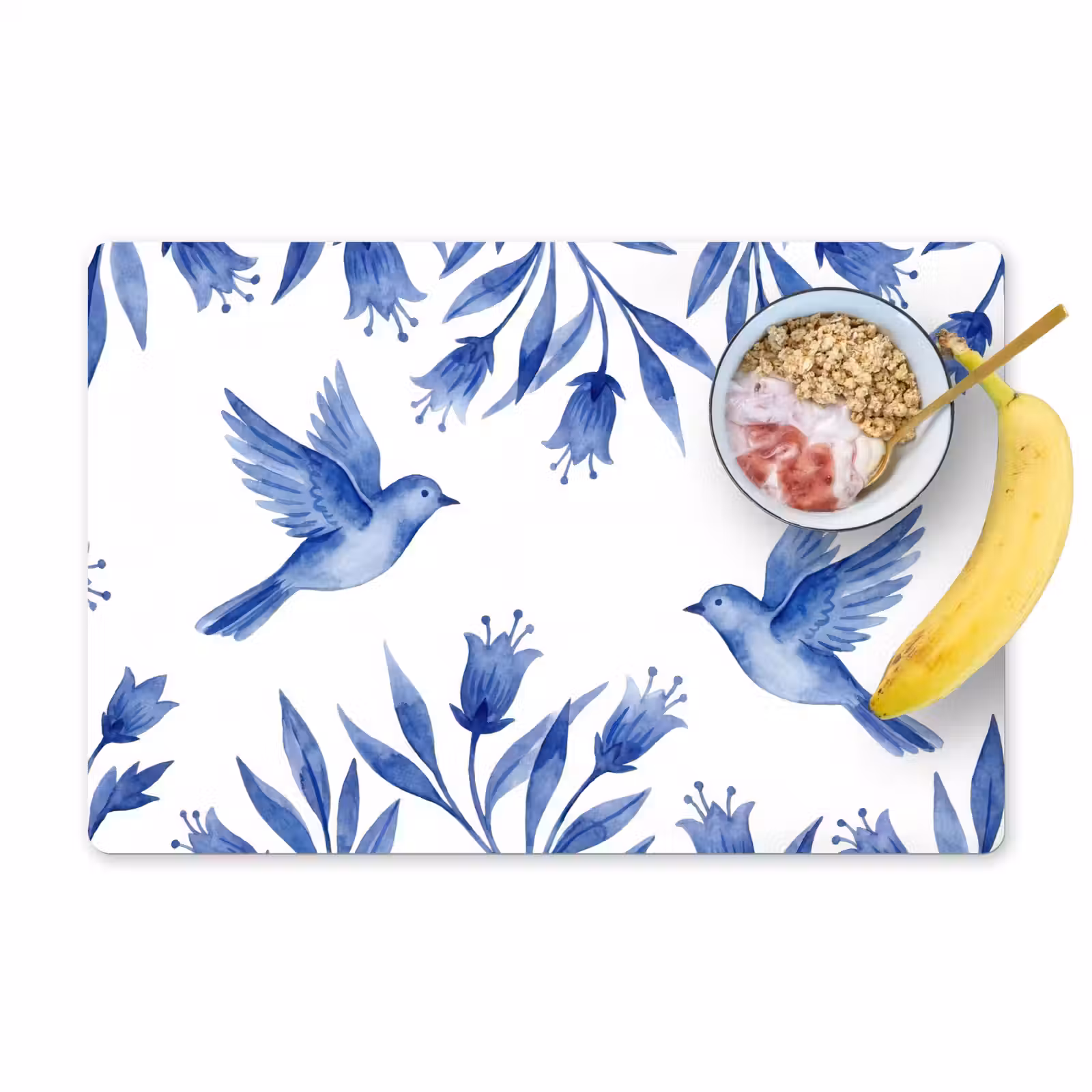 Set de table – 6 pièces - Moderne - Oiseaux - Delftware — 1