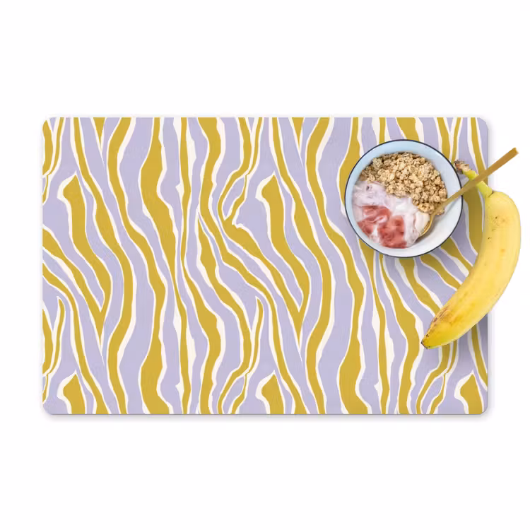 Set de table – 6 pièces - Zebra - Moderne - Multicolore — 1