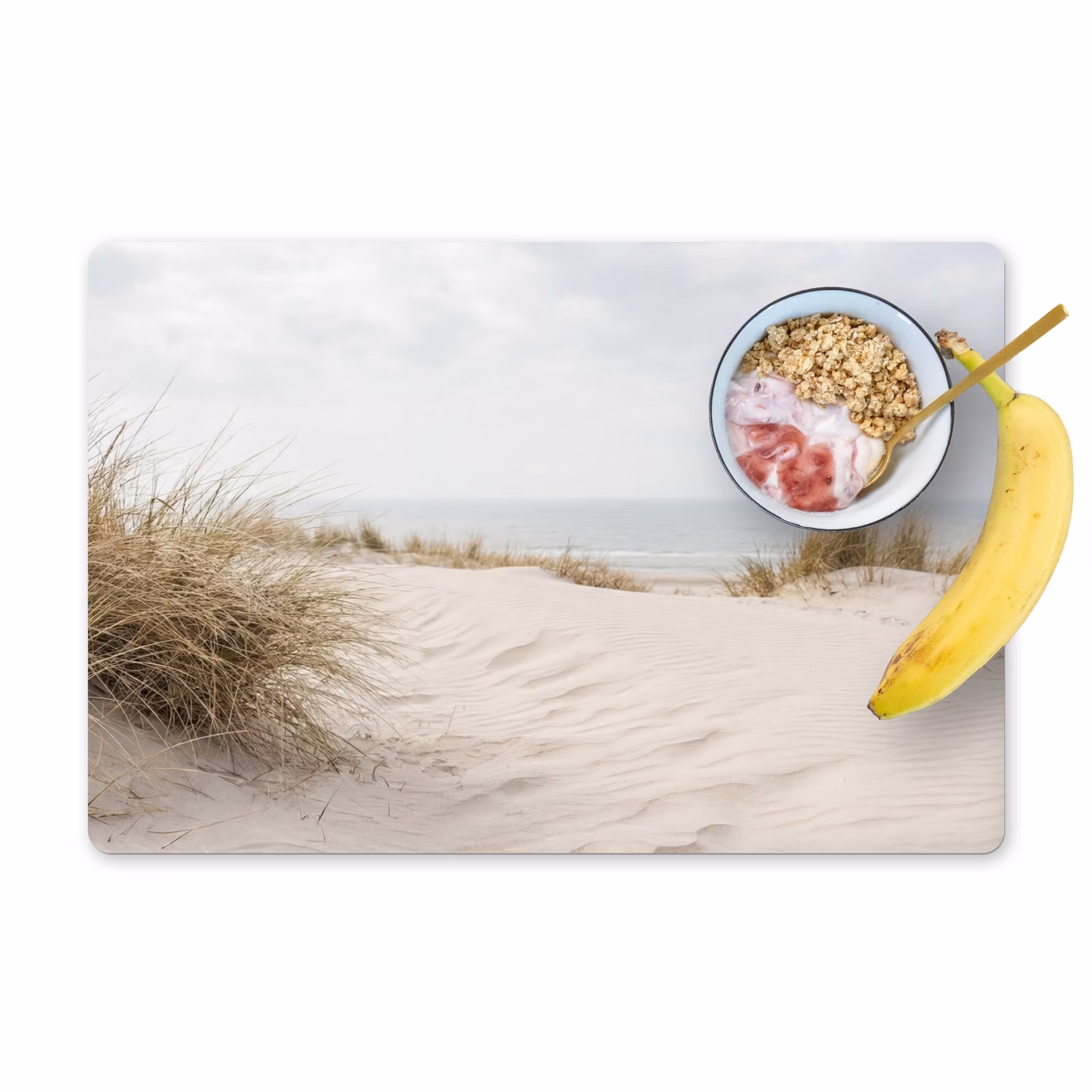 Set de table – 6 pièces - Nuages - Paysage de dunes - Sable — 1