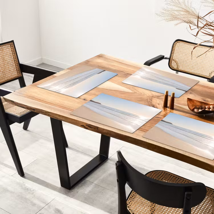 Set de table – 6 pièces - Mer - Soleil - Sable — 4