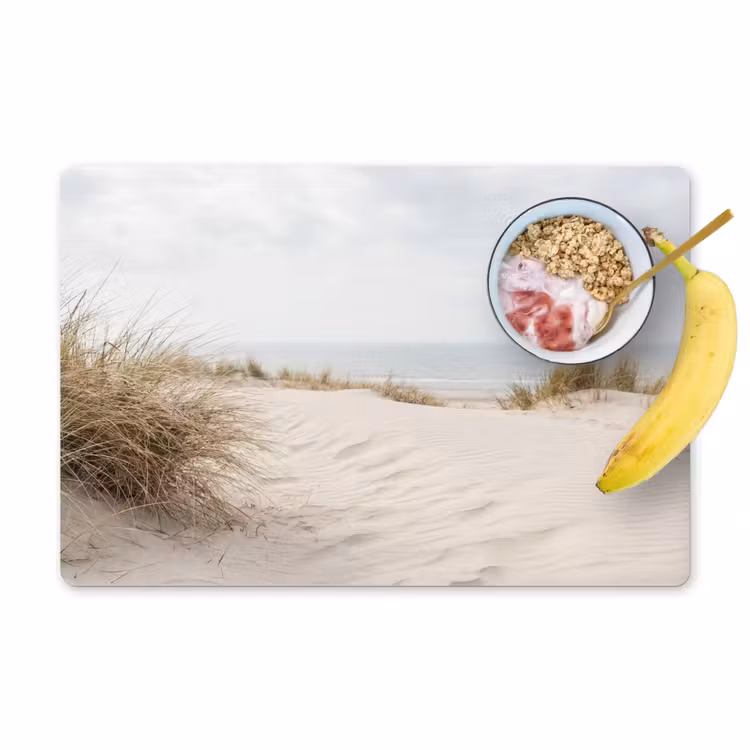 Set de table – 6 pièces - Nuages - Paysage de dunes - Sable — 1