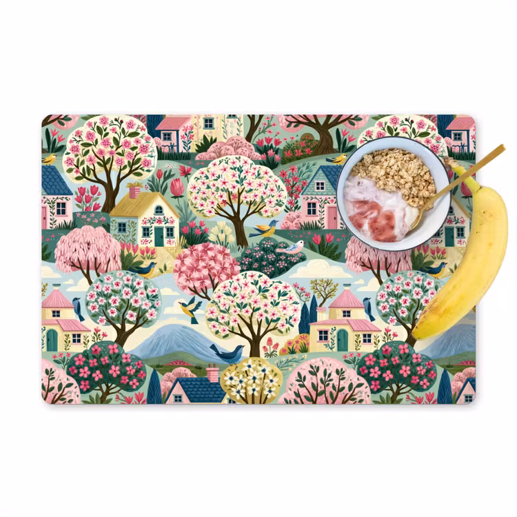 Set de table – 6 pièces - Nostalgique - Idyllique - Coloré — 1