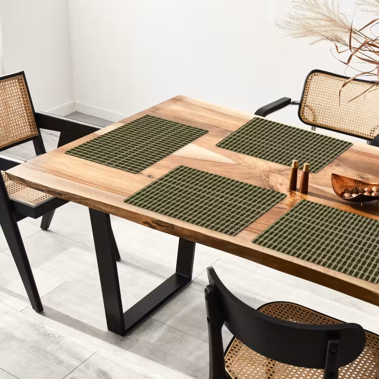 Set de table – 6 pièces - Rhythmic - Impact - Vert — 4