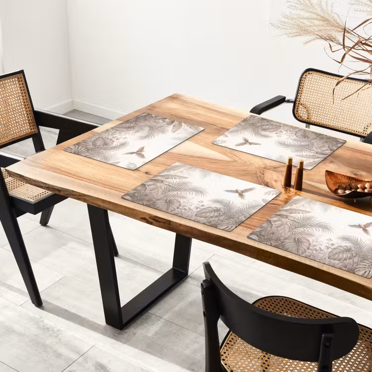 Set de table – 6 pièces - Perroquet - Jungle - Tropical — 4