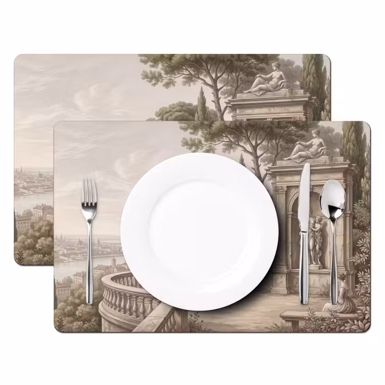 Set de table – 6 pièces - Terrasse - Ville - Vues - Rivière — 2