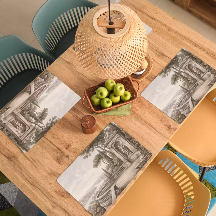 Set de table – 6 pièces - Terrasse - Ville - Vues - Rivière — 3