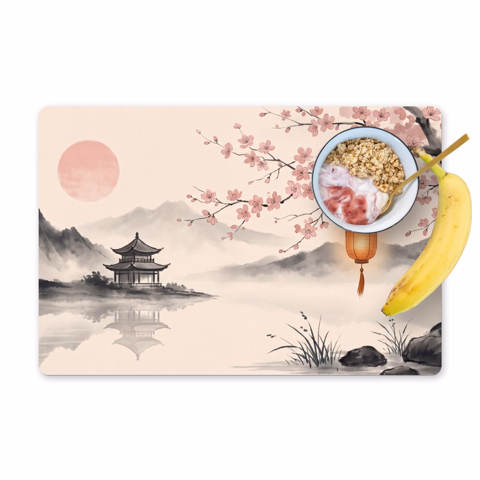 Set de table – 6 pièces - Soleil - Japonais - Traditionnel — 1