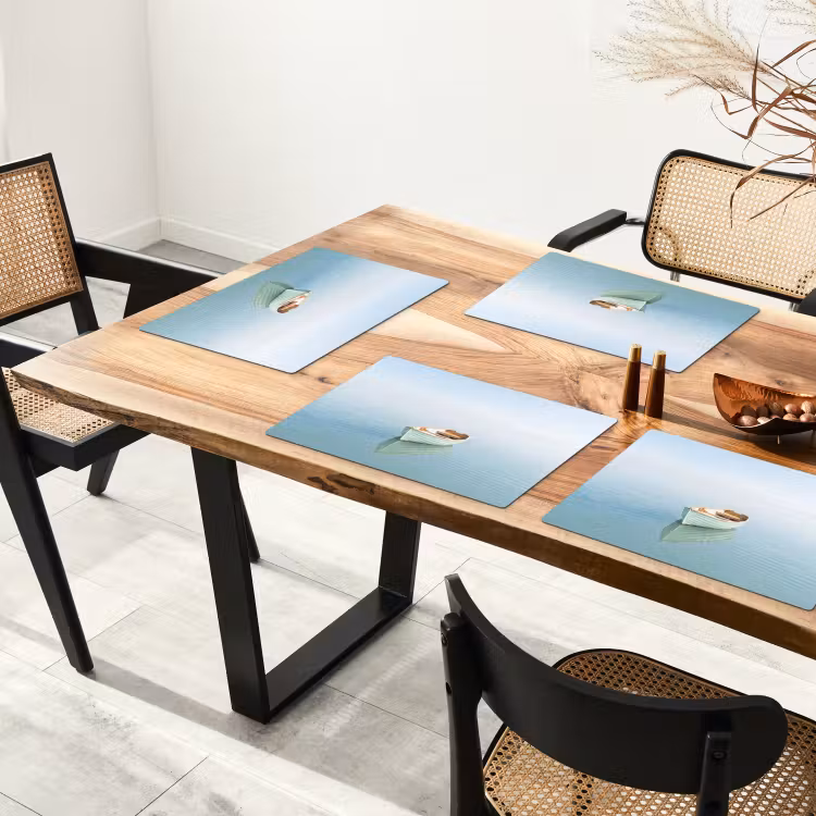 Set de table – 6 pièces - Minimaliste - Bateau - Mer — 4