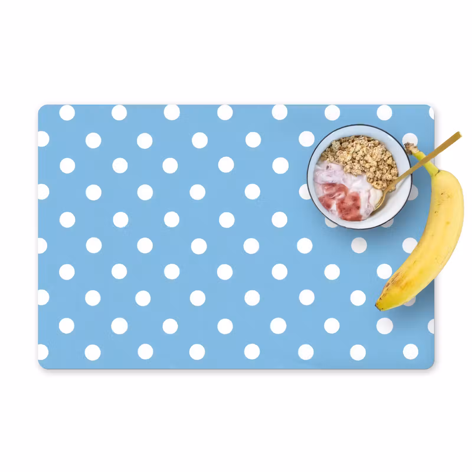 Set de table – 6 pièces - Polka - Dots - Blue — 1