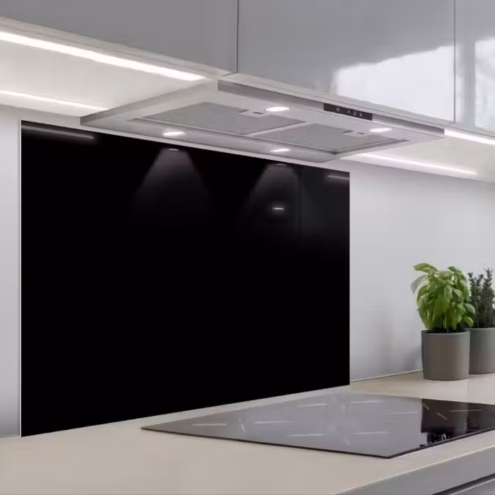 Fond de hotte - Noir - Couleur unie