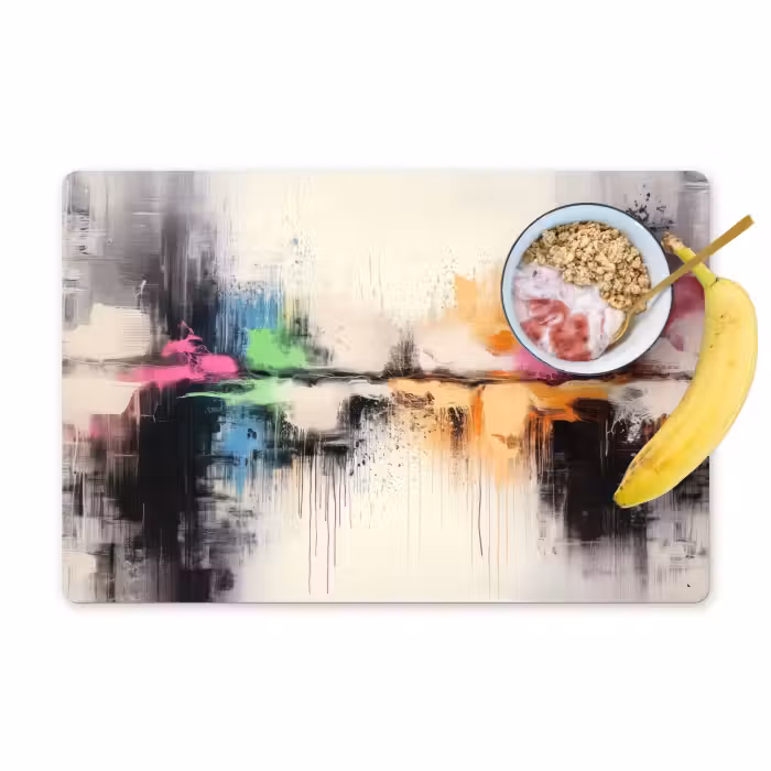 Sets de table - Abstrait - Explosion de couleurs - Paysage