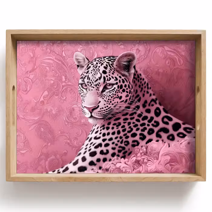 Plateau - Panthère - Deluxe - Rose